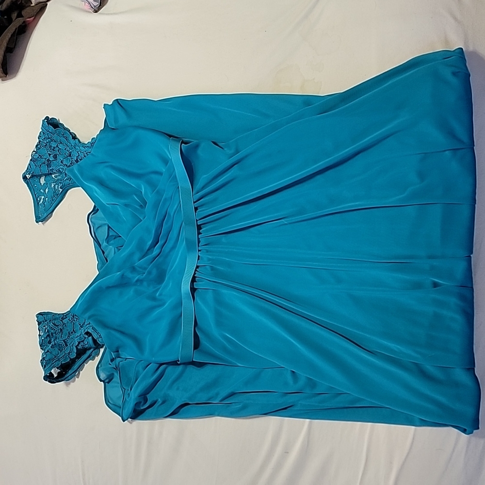 David's bridal long dress